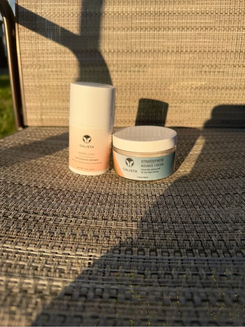 CALISTA Hair Styling Duo-Embellish Texturized Definer+Stratosphere Bounce Cream